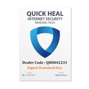 Quick Heal Internet Security (Renewal) - 1 Year, 1 PC